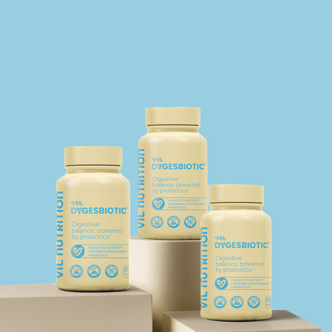 VIL DYGEST BIOTIC™ – El probiótico que reconecta tu intestino con tu cerebro para una digestión automática