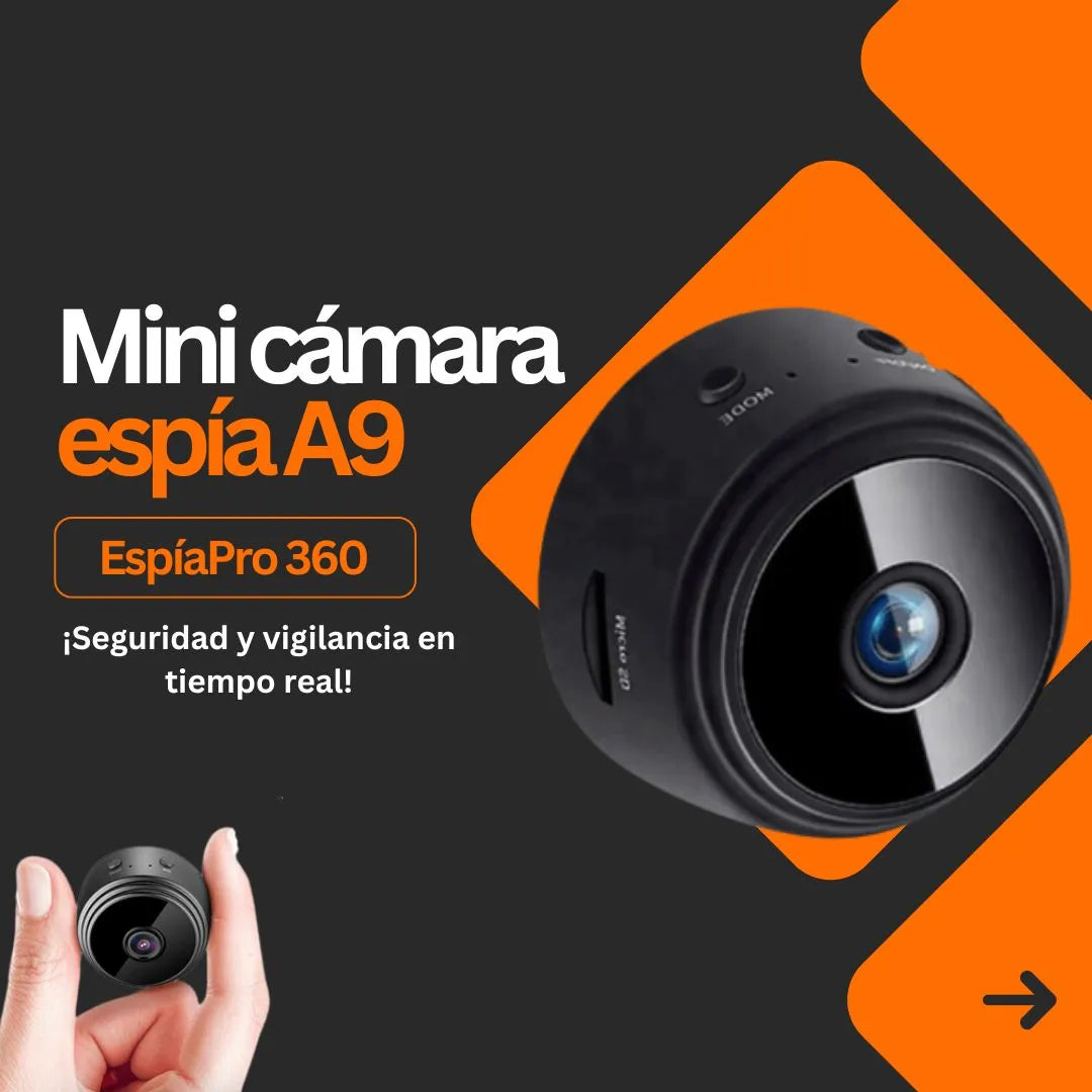 EspíaPro 360 - Mini cámara espía A9